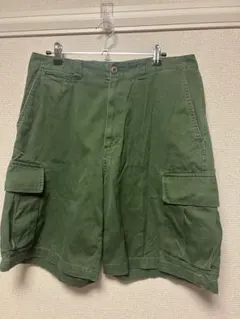 90s BAD BOY カーゴショーツ M(32) オリーブ バッドボーイ古着のサムネイル