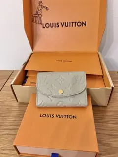 ルイヴィトン　ポルトモネ・ロザリ　カードケース　モノグラム　アンプラント
