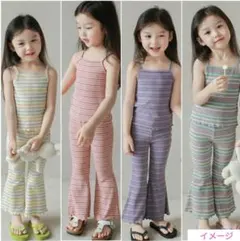 新作☆韓国風子供服 ベビー服 女の子 キャミソール&スパッツ セット