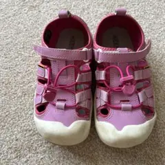 KEEN アウトドアサンダル ピンク20cm