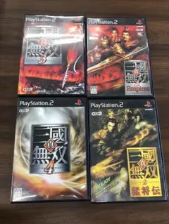 《PS2》三國無双シリーズ 全4本 -セット㉝