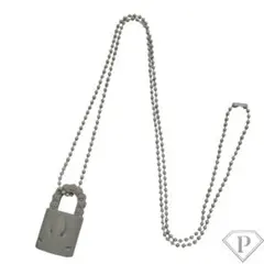 CHROME HEARTS パドロック 南京錠 フレア ラバー ネックレスのサムネイル