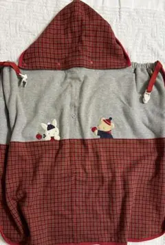 familiar フード付き　3wayブランケット