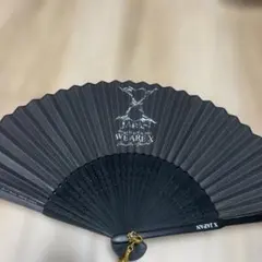 WE ARE X 扇子 黒色