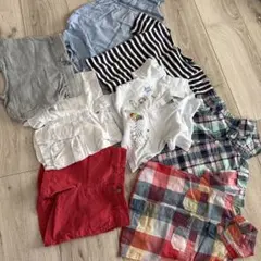 ベビー服セット(半袖＆ショートパンツ)