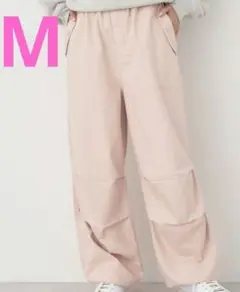 特価❕さらっと素材❕ドロスト カーゴ パンツ M カーキ アウトドア ダンス