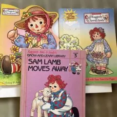 Raggedy Ann & Andy 本塗り絵セット