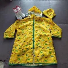 レインコート(120) 長靴(15cm)セット