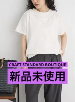 【CRAFT STANDARD BOUTIQUE】【新品】レースシアーTシャツのサムネイル