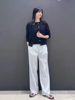 2023 セオリーリュクス　アンサンブル　セット　カーディガン　ノースリーブ