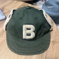 耳付き緑キャップ B