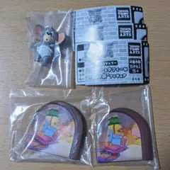 トムとジェリー ジェリーとタフィーがいるお家フィギュア ジェリー タフィー