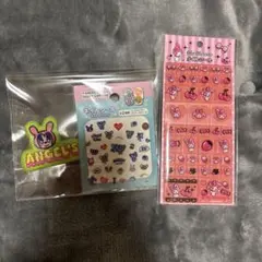 エンジェルブルー　ネイル、ワッペンシール マイメロ　タイルシール　　バラ売り可