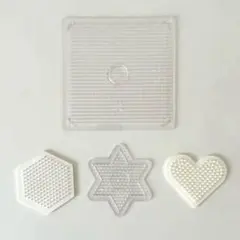 Hama ハマビーズ アイロンビーズプレート4点セット