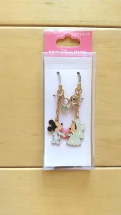 東京ディズニーリゾート ミッキー＆ミニー ペアストラップのサムネイル
