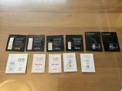 ディオール、カネボウ、コスメデコルテ、スキンケア・ベースメイクサンプルセット