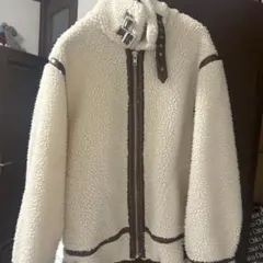 INGNI ホワイト ボアジャケット