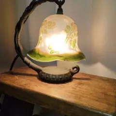 ガレ風 吊り下げ型 薔薇 テーブルランプ アンティーク vintage - メルカリ