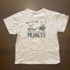 PEANUTS スヌーピー Tシャツ M ホワイト