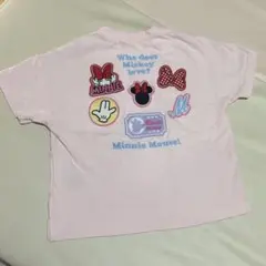 バースデイ futafuta ミニー Tシャツ 半袖 ピンク ディズニー