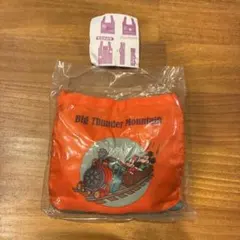 東京ディズニーリゾート　カプセルトイ　エコバッグ　オレンジ