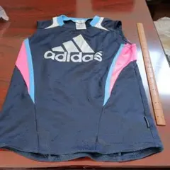 adidas CLIMACO タンクトップ 130cm ネイビー