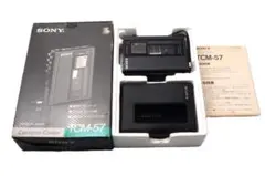 【美品・外箱/説明書付】SONY TCM-57 カセットコーダー ジャンクのサムネイル