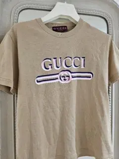 GUCCI ロゴ Tシャツ ベージュのサムネイル