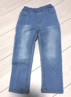 プティマイン　ストレッチ　ストレートデニム　100センチ