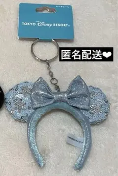 ファンタジースプリングス　アナ雪 カチューシャ キーチェーン エルサ