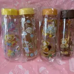 ダッフィー アンドフレンズ　スーベニアドリンクボトル　4本セット