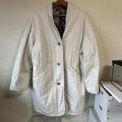 ペイズリー柄コットンロングジャケット