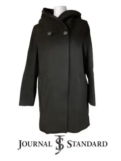 JOURNAL STANDARD ブラック ロングコート レディース M A29