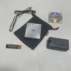 SONY MZ-E730 MDウォークマン リモコン付 シルバー ジャンク - メルカリ