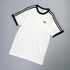 美品 アディダスオリジナルス スリーストライプTシャツ サイズXS*PD2101