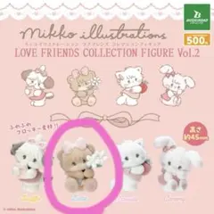 Mikko illustrations LOVE FRIENDS 　Latte