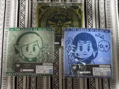 一番くじ ゼルダの伝説 E賞 ハンドタオル 3点のサムネイル