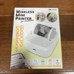 【タイトー限定】 スマートフォン対応 ワイヤレスミニプリンター