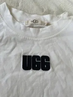 UGG ロゴ刺繍 半袖Tシャツ ホワイト Lのサムネイル