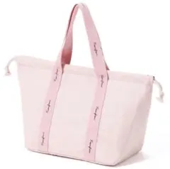 【新品未使用】Francfranc ロゴ 2WAY ランチバッグ ピンク