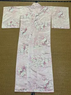 長襦袢 ピンク色 唐子模様 レトロ アンティーク - メルカリ