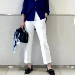 【新品未使用品】UNIQLOスマートアンクルパンツ　ストレッチスリムテーパード