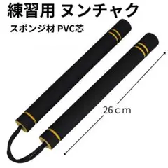 子供用 ヌンチャク 練習用 スポンジ素材 安全トレーニング 痛くない