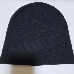 PUMA　 ニット帽 ビーニー ブラックのサムネイル