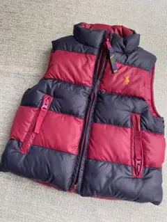 ラルフローレン　リバーシブルダウンベスト　90㎝