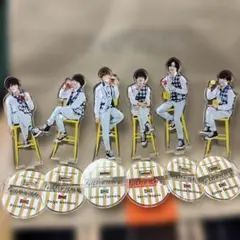 なにわ男子 なにわのにわ アクリルスタンド 7点セット - メルカリ