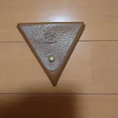 IL BISONTE 三角コインケース ブラウン