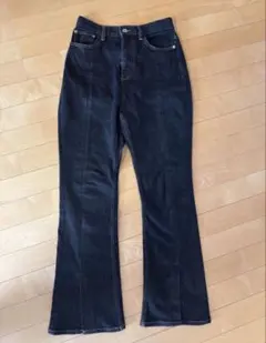 レディース ブーツカットデニム フレアパンツ