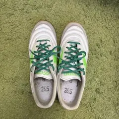Mizuno フットサルシューズ ホワイト/グリーン 26.5cmのサムネイル