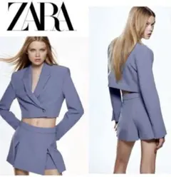 ZARA ライトブルー セットアップ